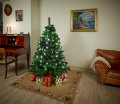 Kunstigt juletræ H180 cm grøn - PRO